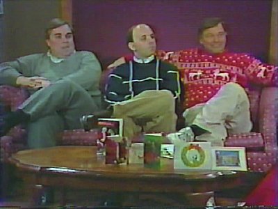 Cliff, Seand and Dana on Christmas show